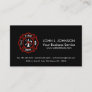 Maltese Cross Firefighter Style Personal Business Card