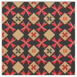 Maltese Cross &amp; Malta Flag Trendy Fabric /fashion