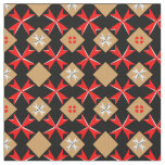 Maltese Cross &amp; Malta Flag Trendy Fabric /fashion