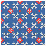 Maltese Cross &amp; Malta Flag Trendy Fabric /fashion