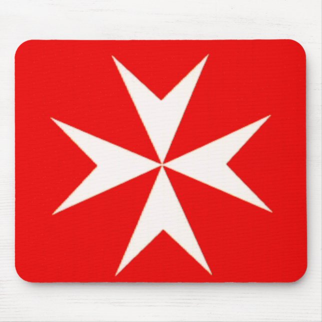 Maltese Cross MOUSE PAD (Front)