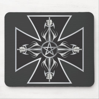 Maltese Cross Mouse Pad