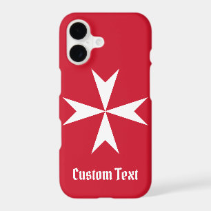 Maltese Cross Symbol iPhone 17 Case