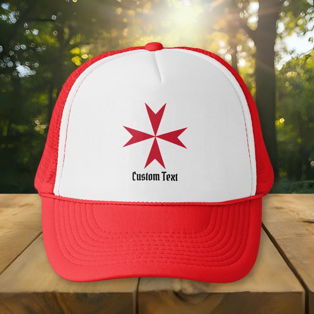Maltese Cross Symbol Trucker Hat (Creator Uploaded)