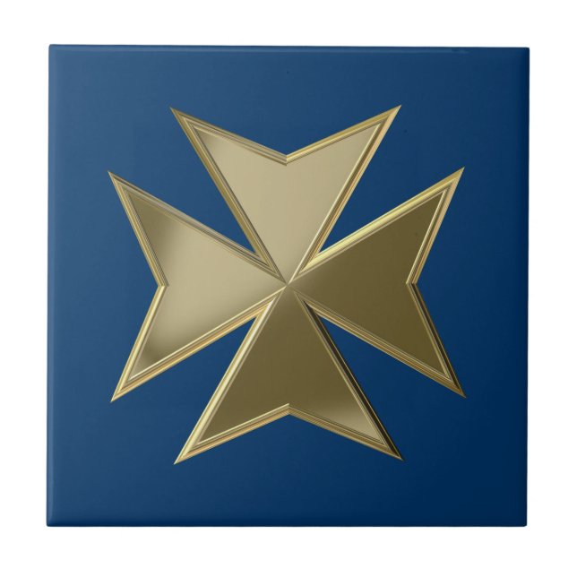 Maltese cross tile (Front)