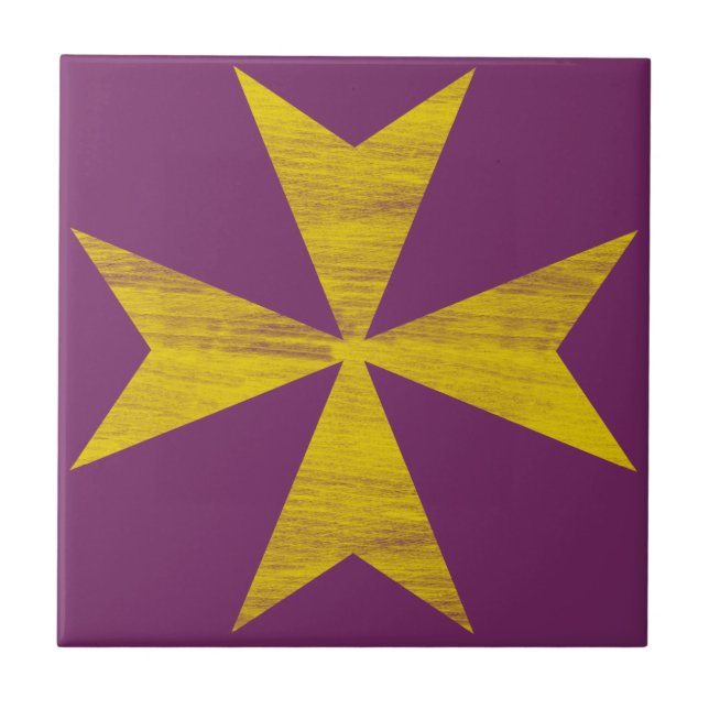 Maltese Cross Tile (Front)