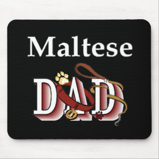 Maltese Dad Gifts Mouse Pad