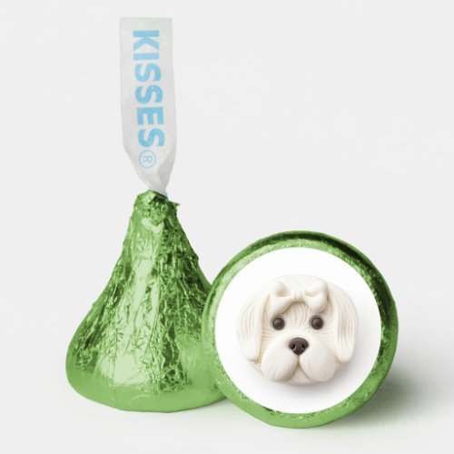 Maltese Dog 3D Inspired Hersheys Kisses