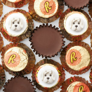 Maltese Dog 3D Inspired Reese's Peanut Butter Cups