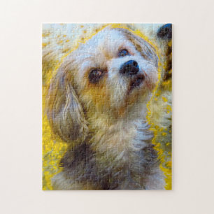 Maltese Dog Breed. Jigsaw Puzzle
