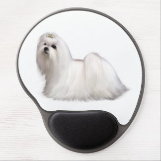 Maltese Dog Gel Mouse Pad