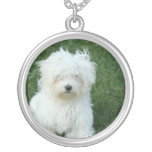 Maltese Dog Necklace