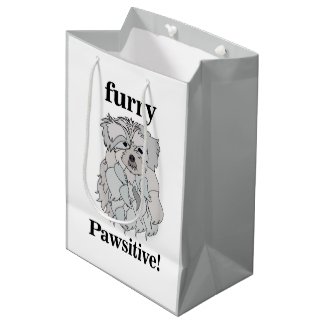 Maltese Dog Pet Animal Lover Medium Gift Bag