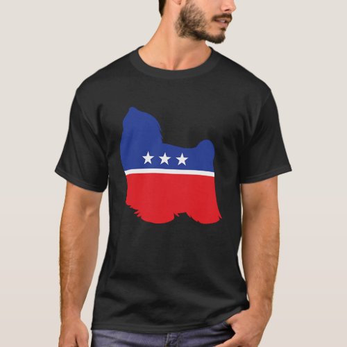 Maltese Dog  Political Symbol Election Mascot T_Shirt