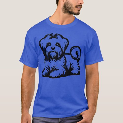 Maltese Dog T_Shirt