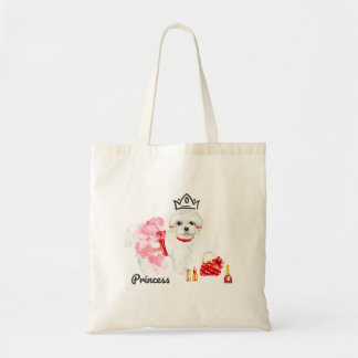 Maltese Dog Tote Bag