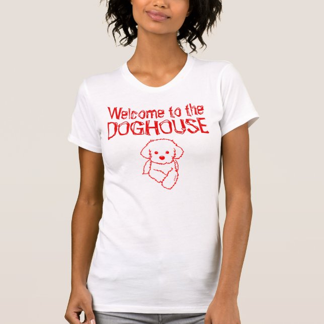 Maltese Doghouse T-Shirt (Front)