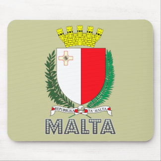 Maltese Emblem Mouse Pad