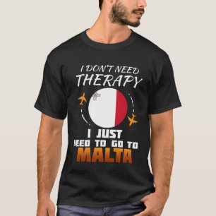 Maltese Flag I Malta Vacation T-Shirt