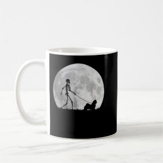 Maltese Halloween Skeleton Funny Dog Youth Kid Gir Coffee Mug