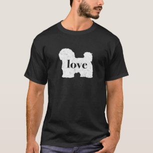 Maltese Havanese Love - Vintage Style Graphic T-Shirt