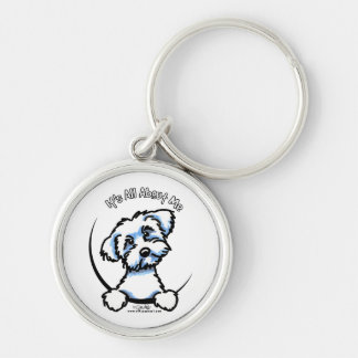 Maltese Its All About Me Keychain
