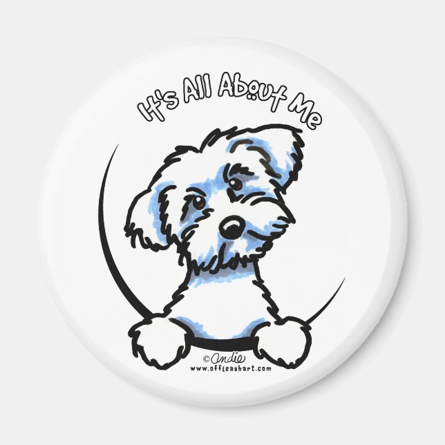 Maltese Its All About Me Magnet (Front)