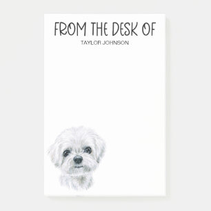 Maltese Lover Post-it Notes