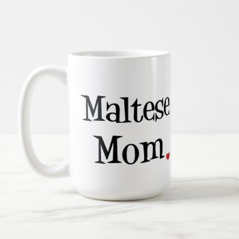 Maltese Mug Mug by SheMuggedMe at Zazzle