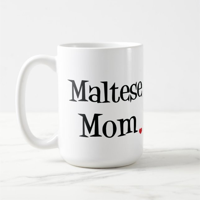 Maltese Mug Mug (Left)