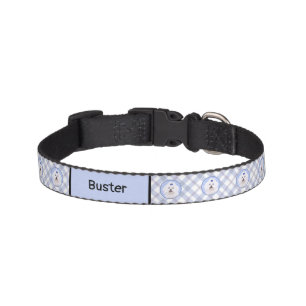 Maltese Painting - Cute Original Dog Art Pet Collar
