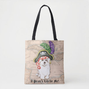 Maltese Pirate Tote Bag