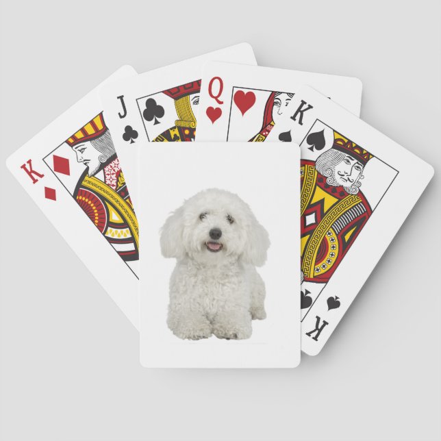 Maltese Portrait Poker Cards (Back)