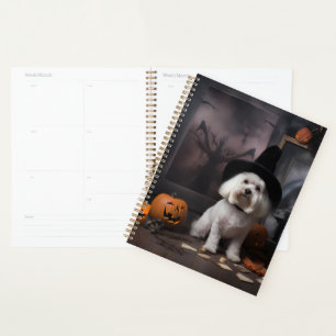 Maltese Pumpkins Halloween Scary Planner