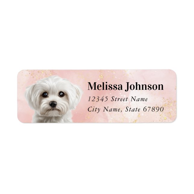 Maltese Return Address Labels (Front)