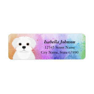 Maltese Return Address Labels