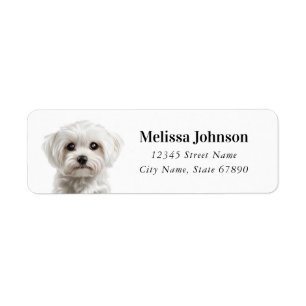 Maltese Return Address Labels