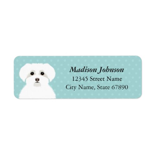 Maltese Return Address Labels