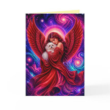 Maltese Sympathy Card