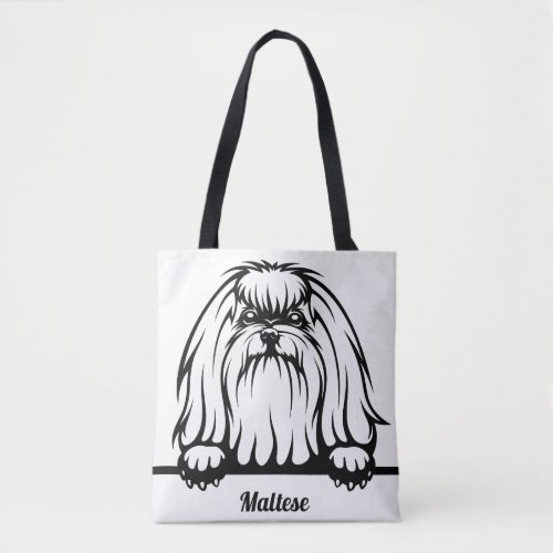 Maltese  tote bag