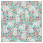 maltese vintage florals mint