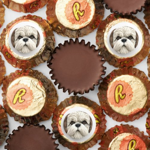 Malti Tzu Dog 3D Inspired Reeses Peanut Butter Cups