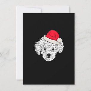 Maltipoo Christmas Funny Birthday Dog Lover Gifts Invitation