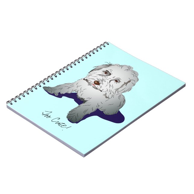 Maltipoo Cute Puppy Notebook (Left Side)