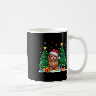 Maltipoo Dog Lovers Santa Hat Ugly Christmas Sweat Coffee Mug