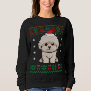 Maltipoo Dog Ugly Sweater Christmas Gifts Puppy Do