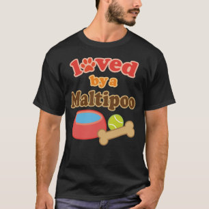 maltipoo loved by T-Shirt