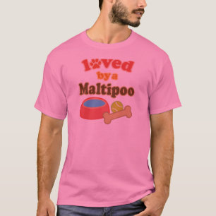 maltipoo loved by T-Shirt