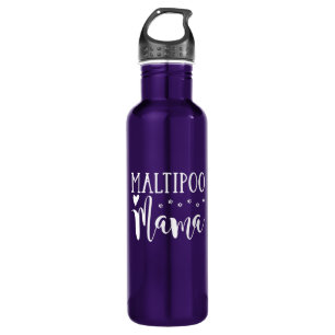 Maltipoo Mom - Cute Dog Lover Stainless Steel Water Bottle