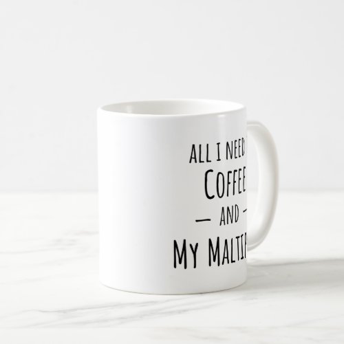 Maltipoo Mug Funny Gift Idea Coffee Mug